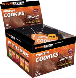 Protein Cookies 35% protein (12 уп. по 2 печ.)