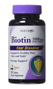 Biotin 5000 mcg Fast Dissolve (250 таб)