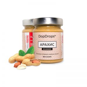 Протеиновая арахисовая паста без добавок (265 гр)