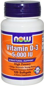 Vitamin D-3 5000 ME (120 капс)
