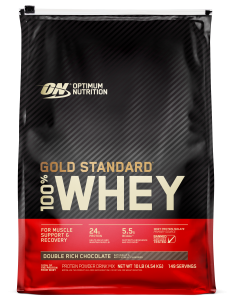 100% Whey Gold Standard (4,54 кг) (небольшая дырочка в пакете, заклеен)