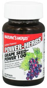 Grape Seed Power Herbs 100 мг (30 капс)