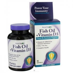 Fish Oil + Vitamin D3 (90 капс)