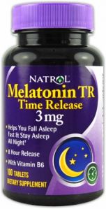 Melatonin TR Time Release 3 мг (100 таб)