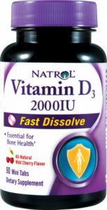 Vitamin D3 2000 IU Fast Dissolve (90 таб)