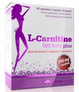 L-carnitine 500 forte plus (60 капс)