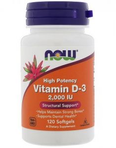 Vitamin D-3 2000 IU (120 гел капc)