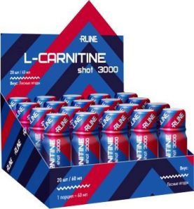 L-Carnitine shot 3000 (20 ампул по 60 мл)