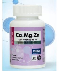 Ca+Mg+Zn, 60 таблеток