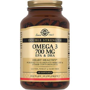 Solgar Double Strength Omega-3 700 mg ( 60 капс)