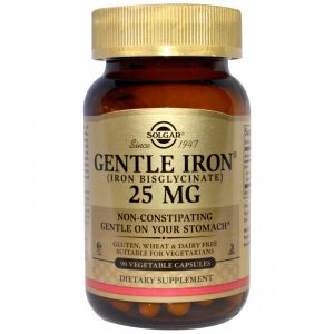 Solgar Gentle Iron 25 mg (90 капс)