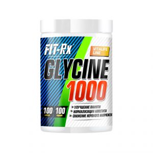 Glycine 1000 (100 капс) (срок 02.03.22)