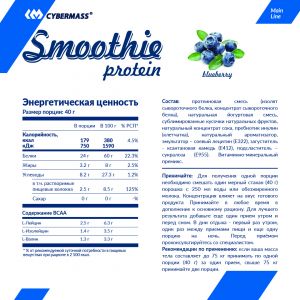 Protein Smoothie (800 г) (срок до 08-09.05.23)