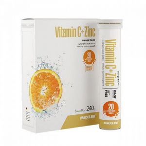 Vitamin C + Zinc Effervescent шипучка (20 таб. x 3 шт)