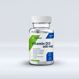 Vitamin D3 600 МЕ (60 капс.)