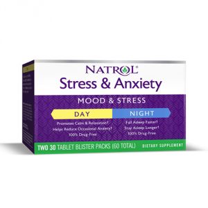 Stress & Anxiety Day & Night (60 таб) (срок 30.04.22)