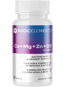Magic Elements Ca+Мg+Zn +D3 vitamin (60 таб)