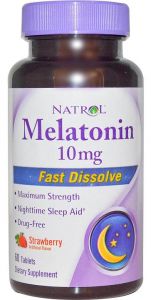 Melatonin Fast Dissolve 10 мг (60 таб) (срок до 01.24)