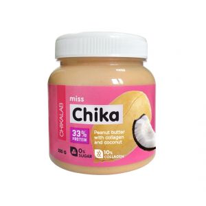Chikalab MISS CHIKA Арахисовая паста с кокосом (250 гр) (срок до 01.11.23)