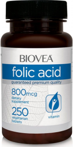 Folic Acid 800 mcg (250 таб)