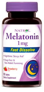 Melatonin Fast Dissolve 1 мг (90 таб)