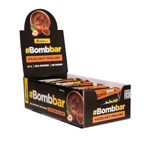 Глазированный батончик Bombbar в шоколаде (40 г)
