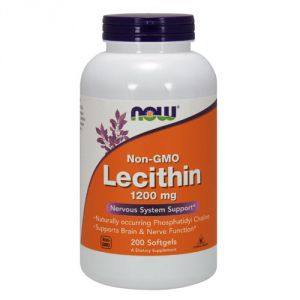 Lecithin Non-GMO 1200 мг (200 капс)