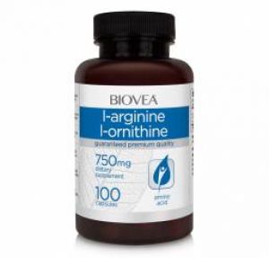 L-Arginine / L-Ornithine 750 мг (100 капс)