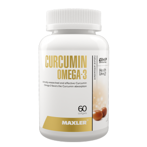 Curcumin + Omega-3 (60 капс) (срок до 06.24)