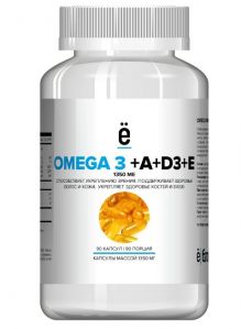 OMEGA-3 + A D3 E 1350 мг (60 капс)