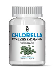 Chlorella SUPERFOODS (50 г, 100 таб по 500 мг)