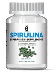 Spirulina SUPERFOODS (100 таб)