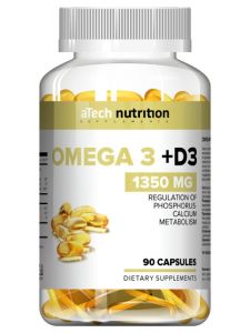 OMEGA-3 + D3 1350 мг (90 капс)