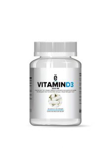 Vitamin D3 2000 МЕ (60 продолговатых белых капсул)